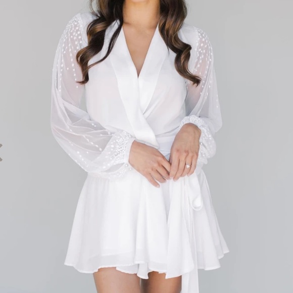 Robed with Love Other - Robed with Love Alana Robe in White Small